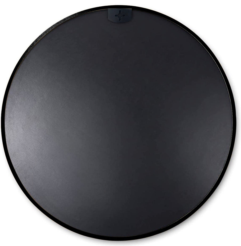 Round Black Bathroom Mirror | 16 Inch