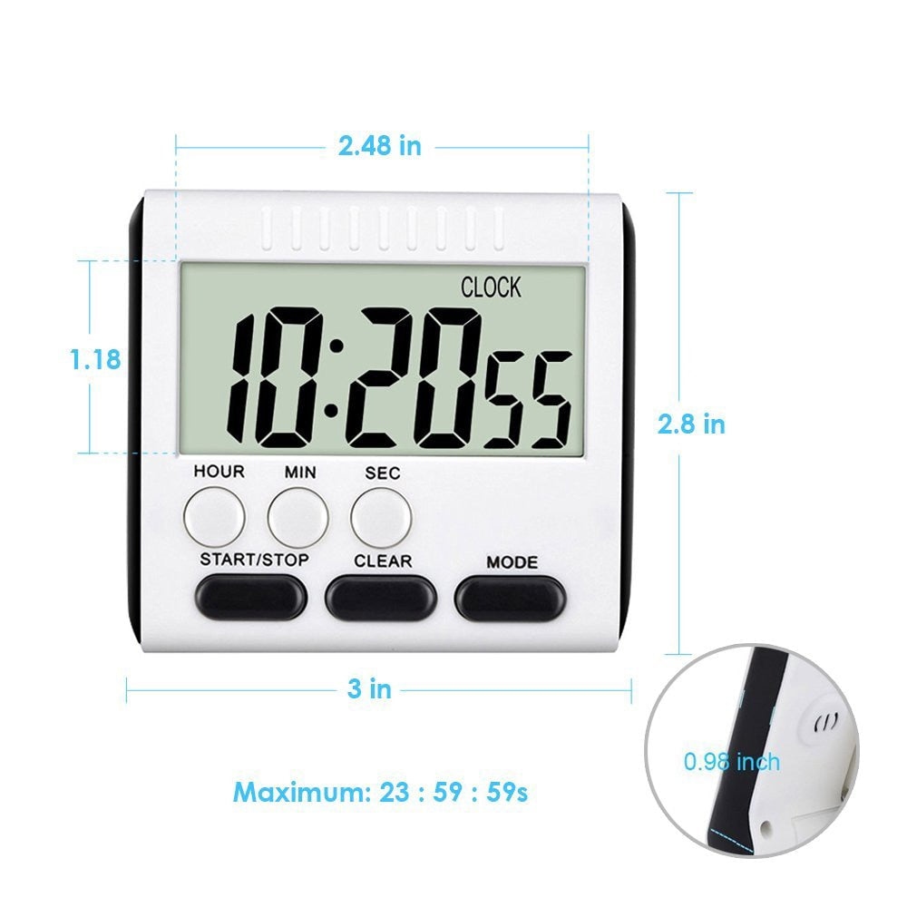 Digital LCD Kitchen Timer
