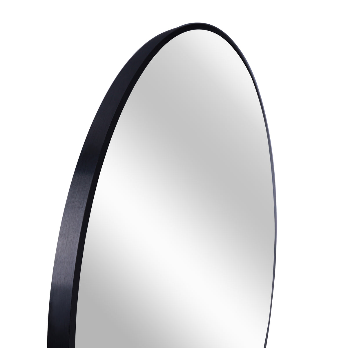 Round Black Bathroom Mirror | 16 Inch