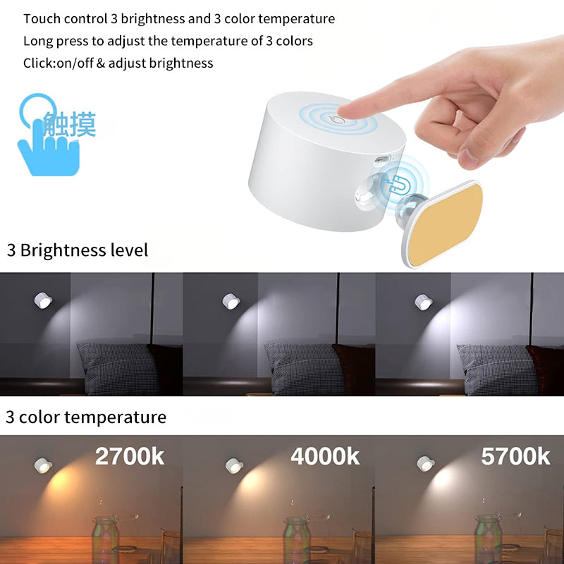 Magnetic USB Reading Light