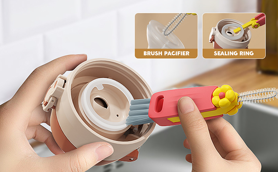 3-in-1 Cup Cleaning Brush