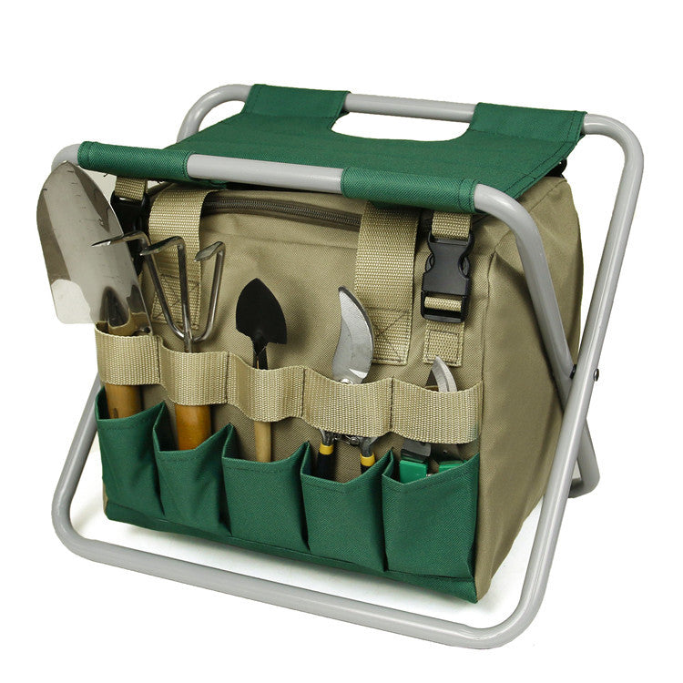 Detachable and Foldable Garden Stool