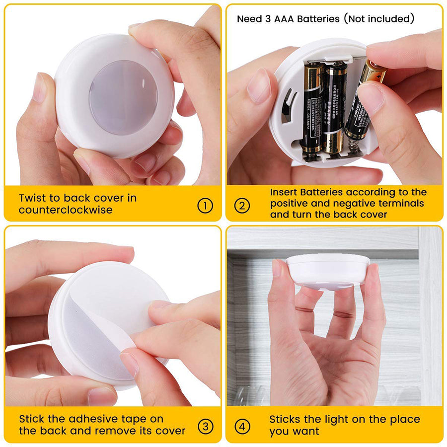 RGB Touch Sensor Cabinet Light