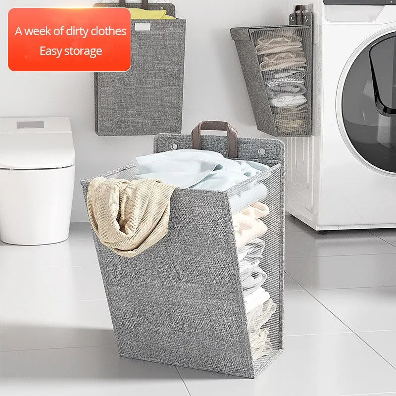 Wall Hanging Laundry Basket