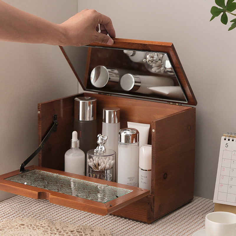Desktop Cosmetics Cabinet