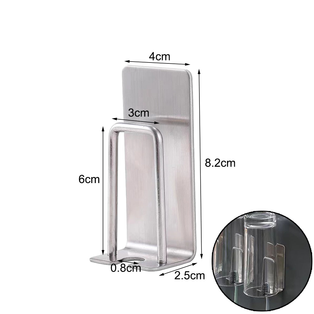 Wall-Mount Toothbrush Holder