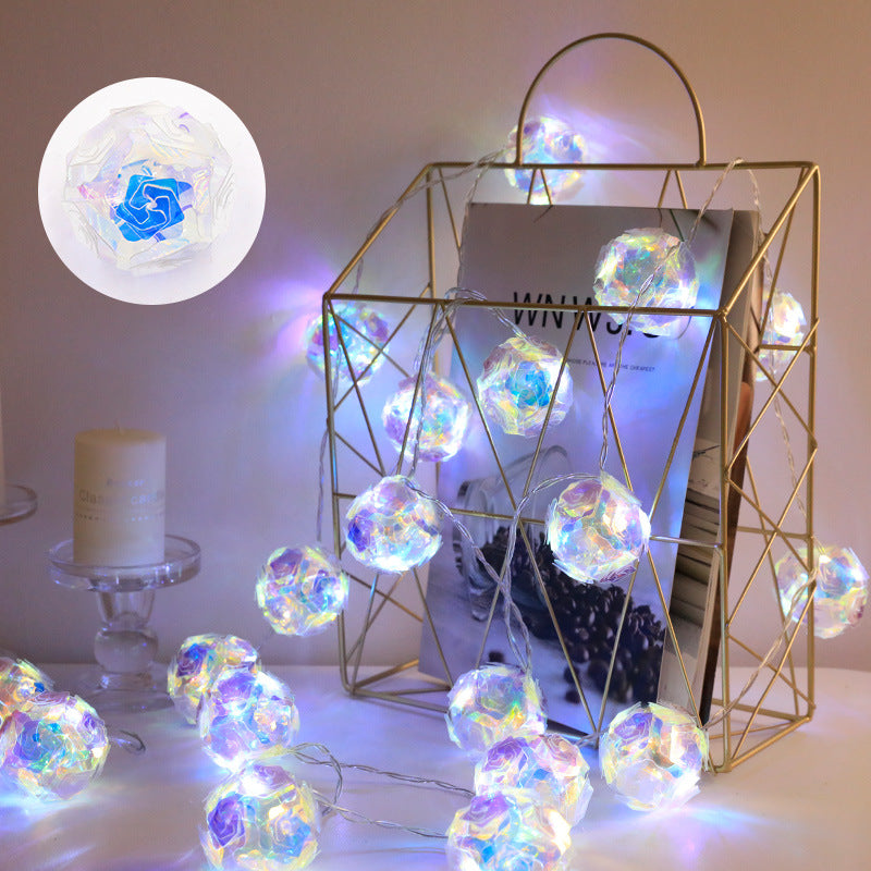 LED Rose String Lights | Decorative Fairy Lights for Bedroom & Garden
