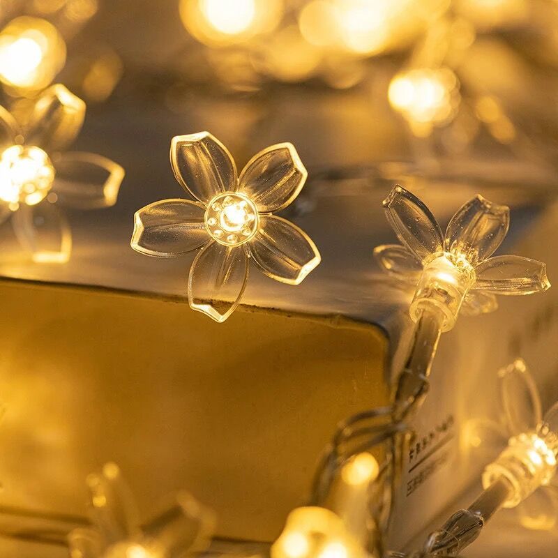 LED Solar String Lights | Outdoor Solar Powered Garden & Camping Lights