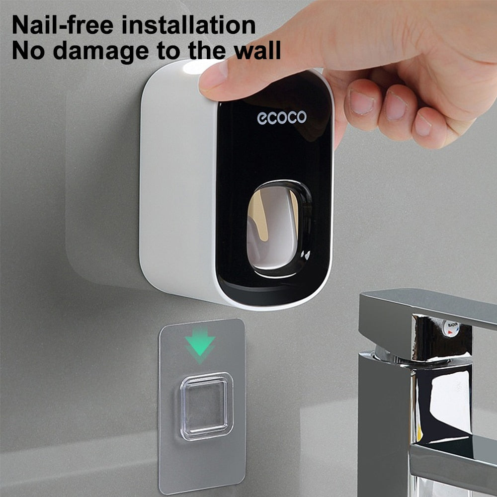 Wall-Mount Toothbrush Holder