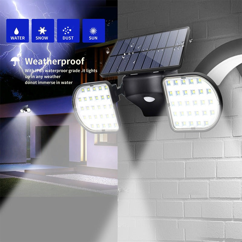 Solar Motion Sensor Wall Light