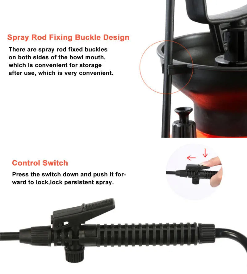 3/5L Pressure Garden Sprayer