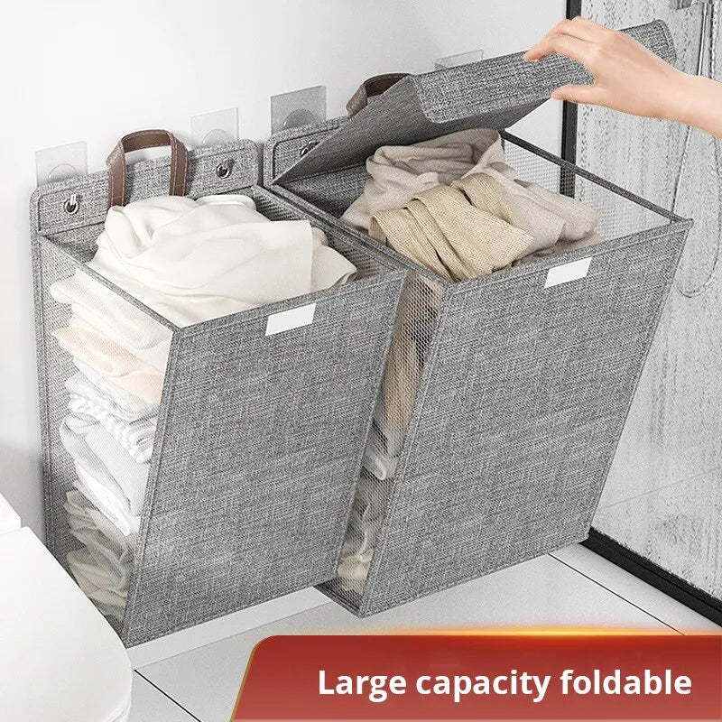 Wall Hanging Laundry Basket