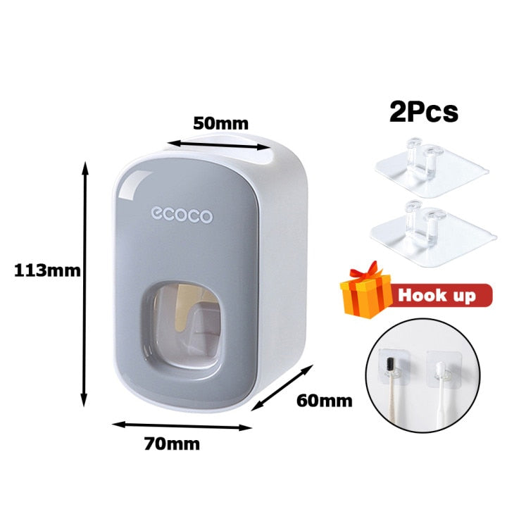 Wall-Mount Toothbrush Holder