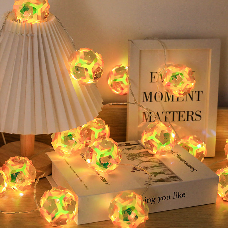 LED Rose String Lights | Decorative Fairy Lights for Bedroom & Garden