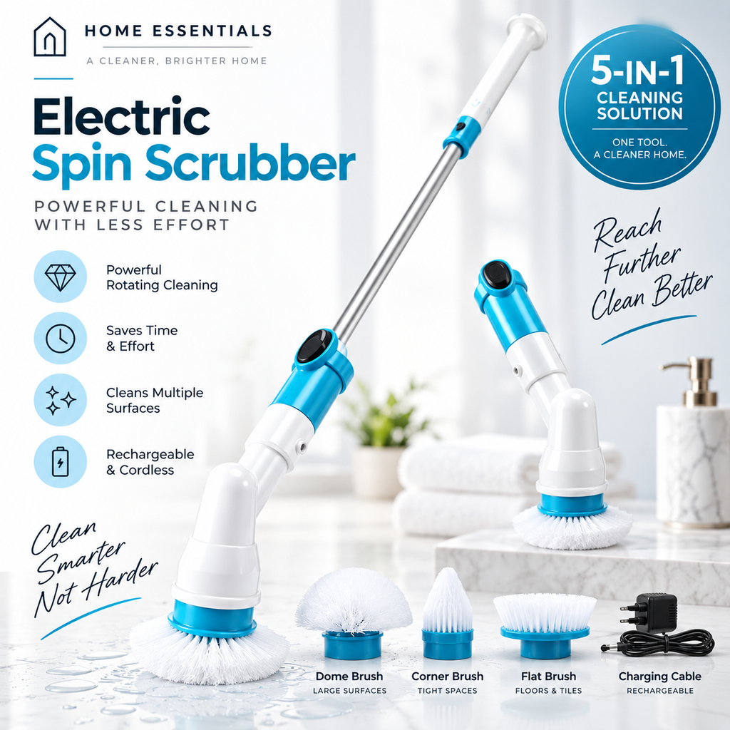 Electric Spin Scrubber