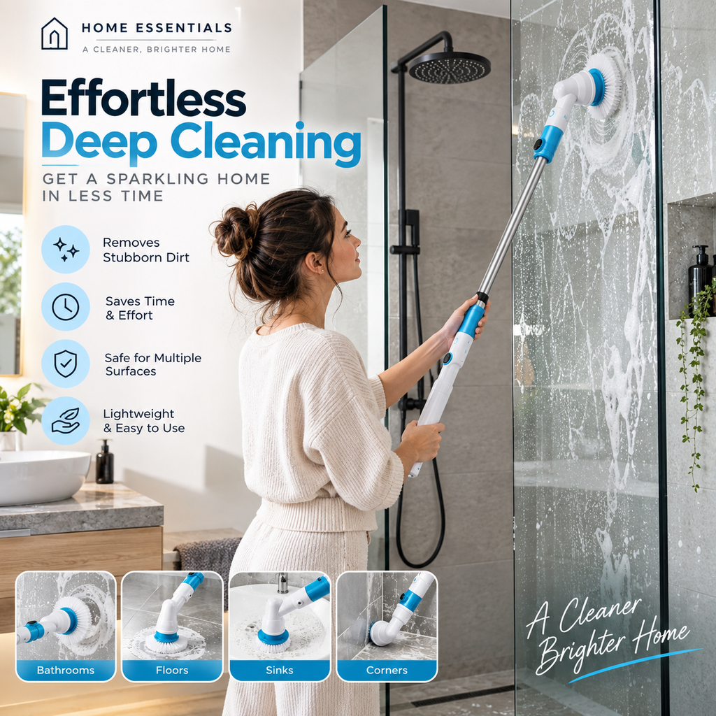 Electric Spin Scrubber