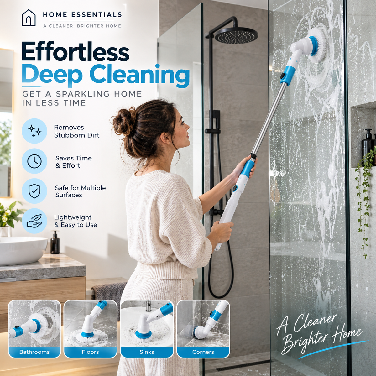 Electric Spin Scrubber