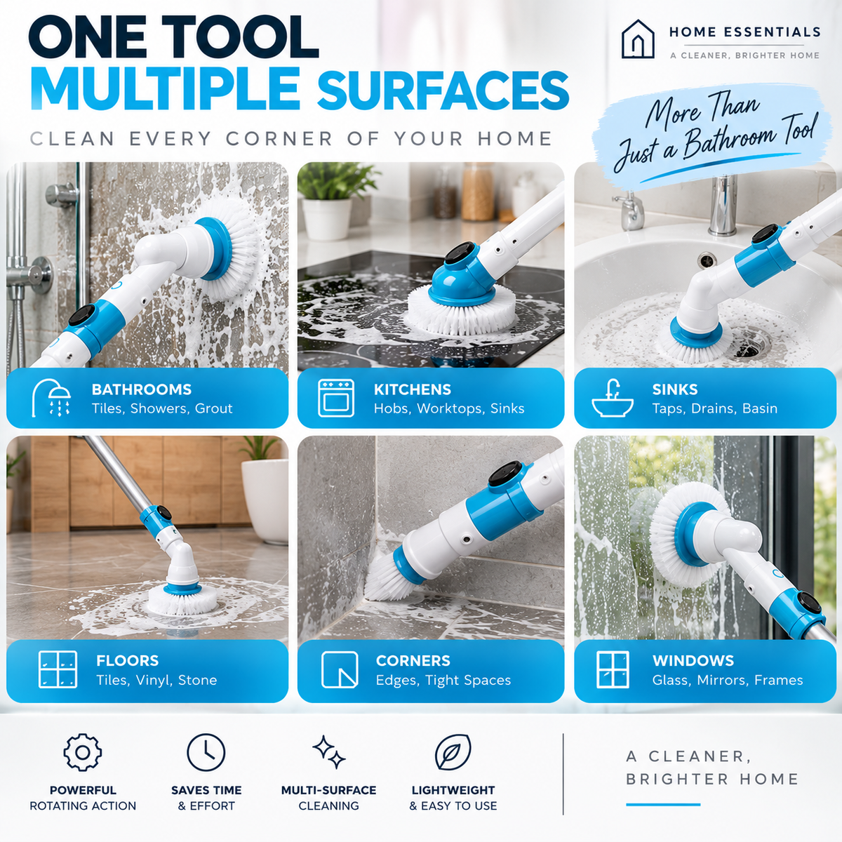 Electric Spin Scrubber