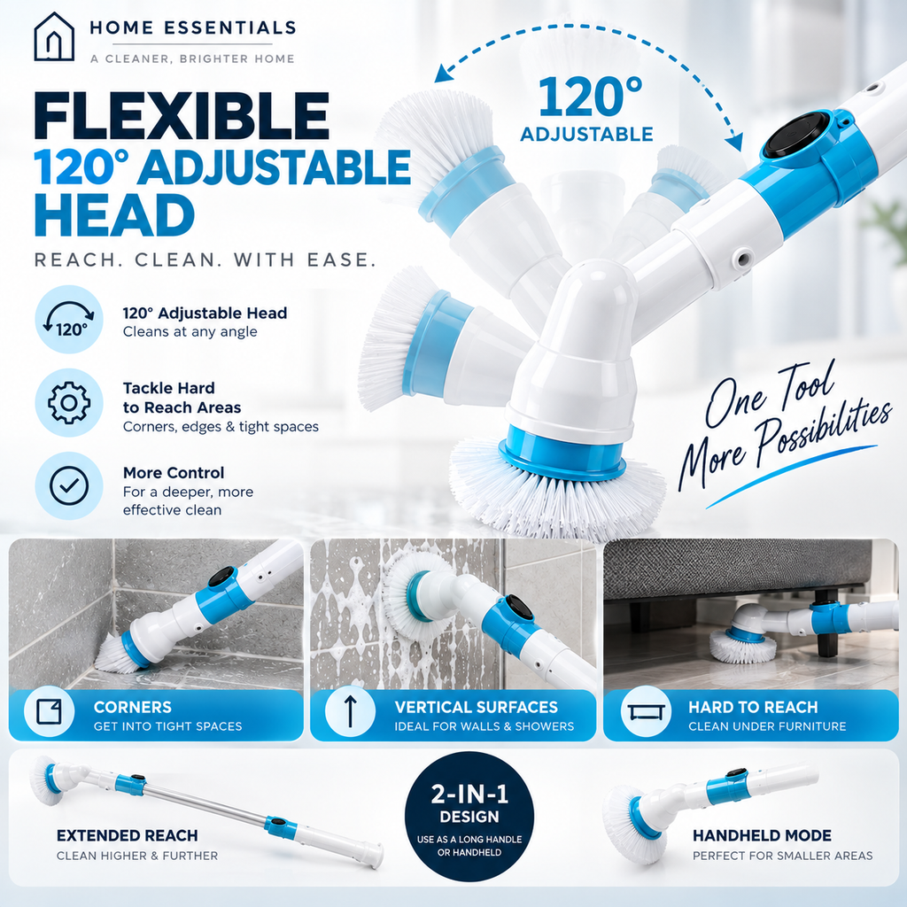 Electric Spin Scrubber