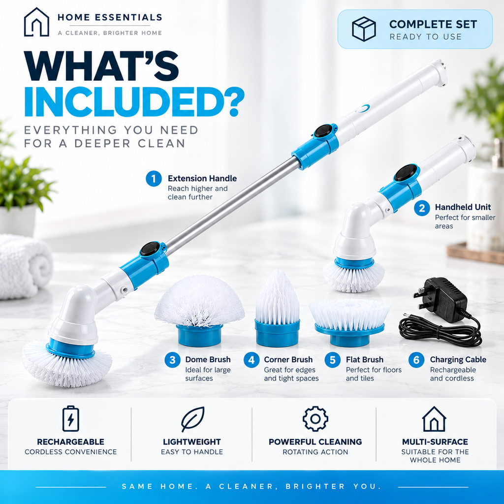 Electric Spin Scrubber