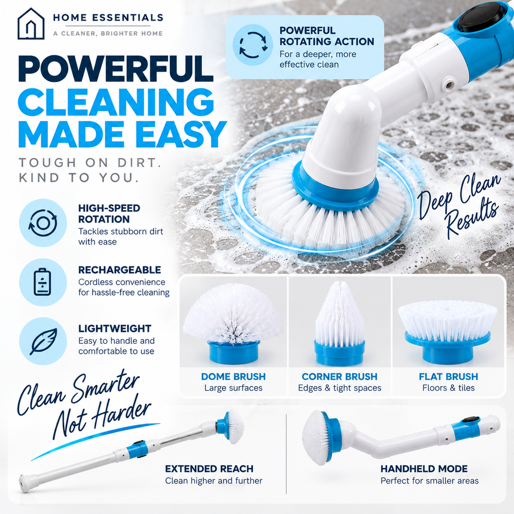 Electric Spin Scrubber