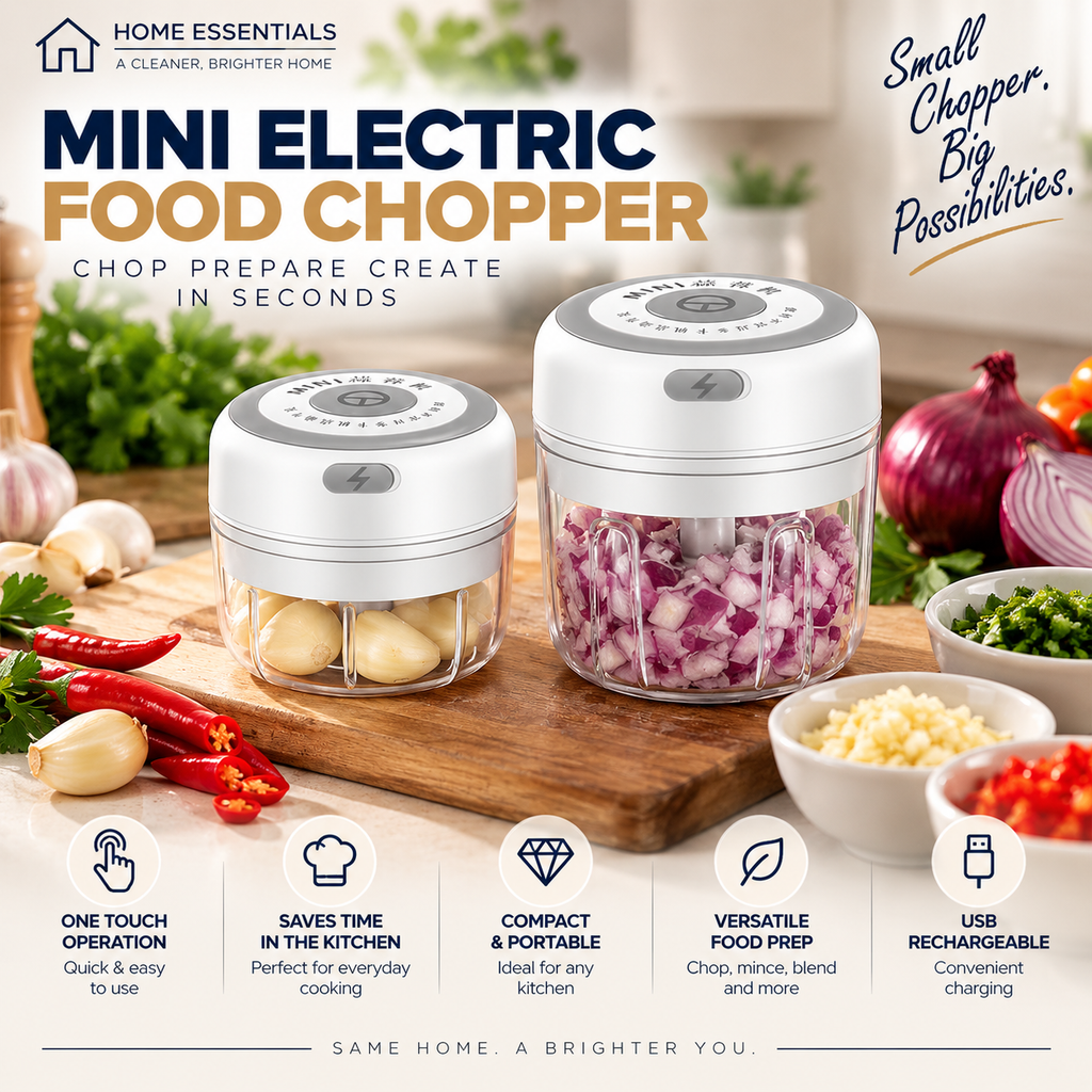 Electric Mini Food Chopper