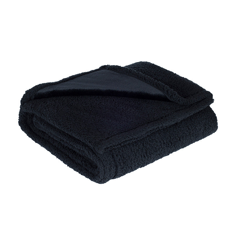Waterproof Sherpa Fleece Throw Blanket | Soft Plush Cosy Blanket