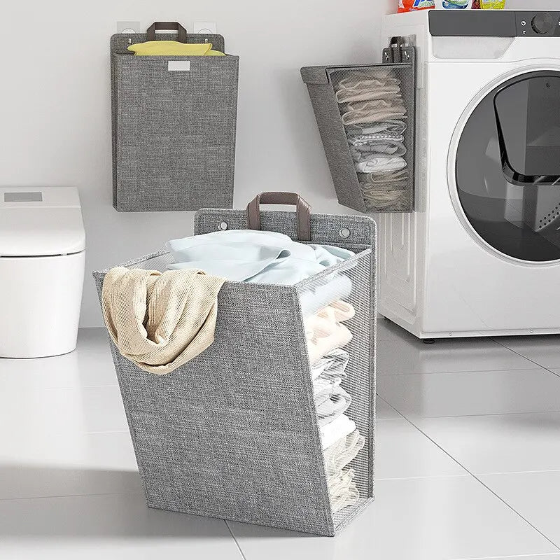 Wall Hanging Laundry Basket