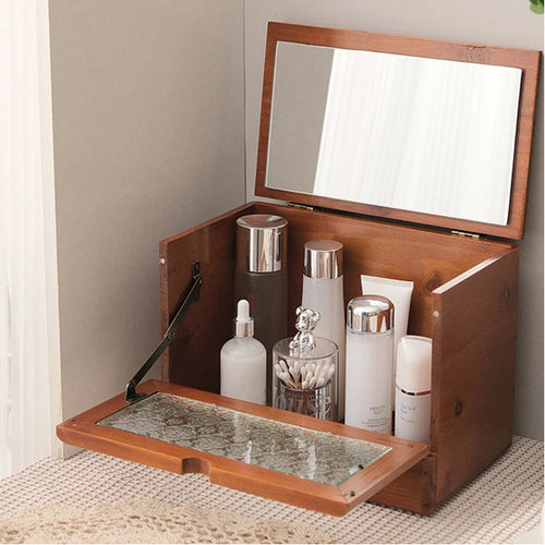 Desktop Cosmetics Cabinet