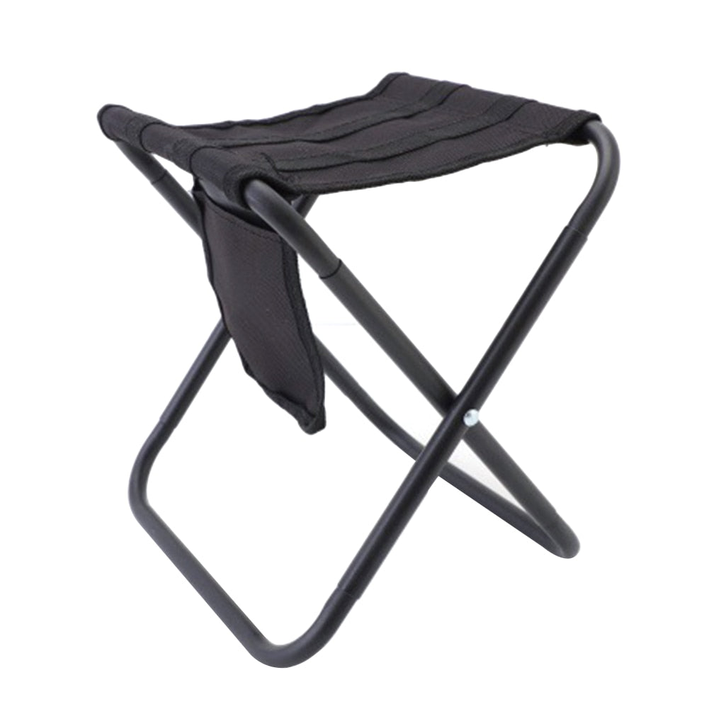 Lightweight Folding Camping Stool | Portable Aluminium Seat with Storage Bag