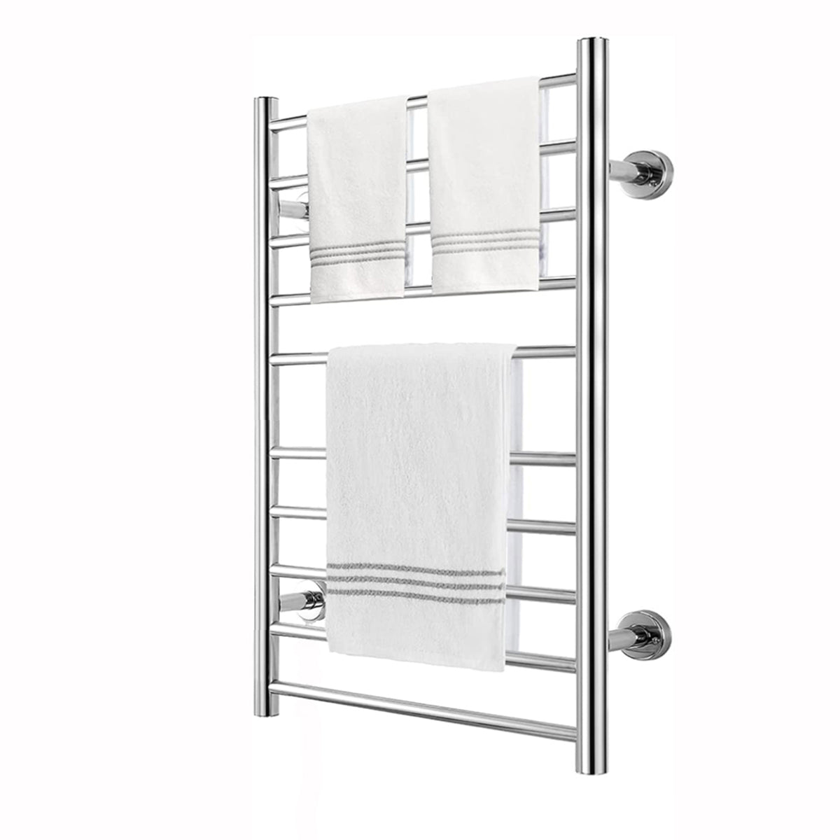 Electric Heated Towel Rack | 10 Bar Wall Mounted Towel Warmer