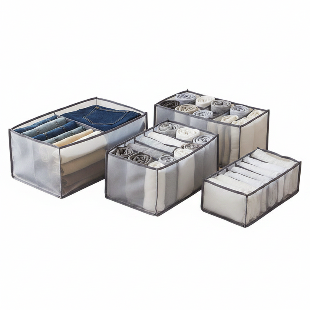 Clothes Wardrobe Drawer Storage Boxes Cover