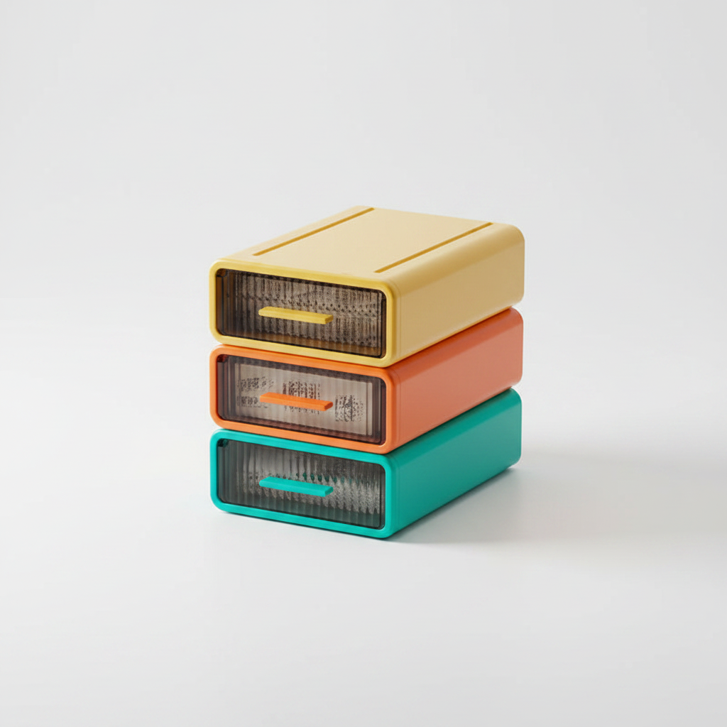 Drawer Type Desktop Storage Box Cover