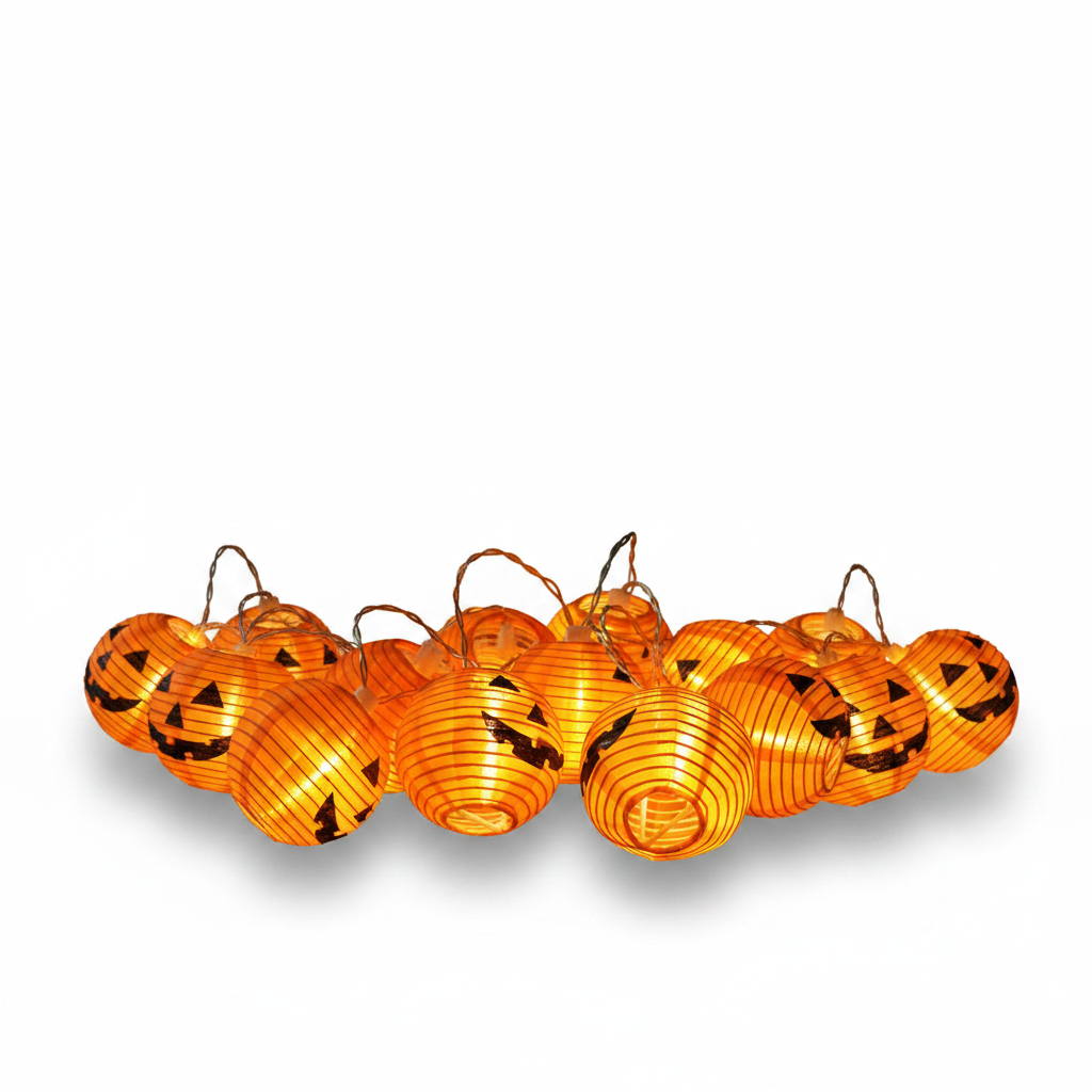 Halloween Pumpkin String Lights