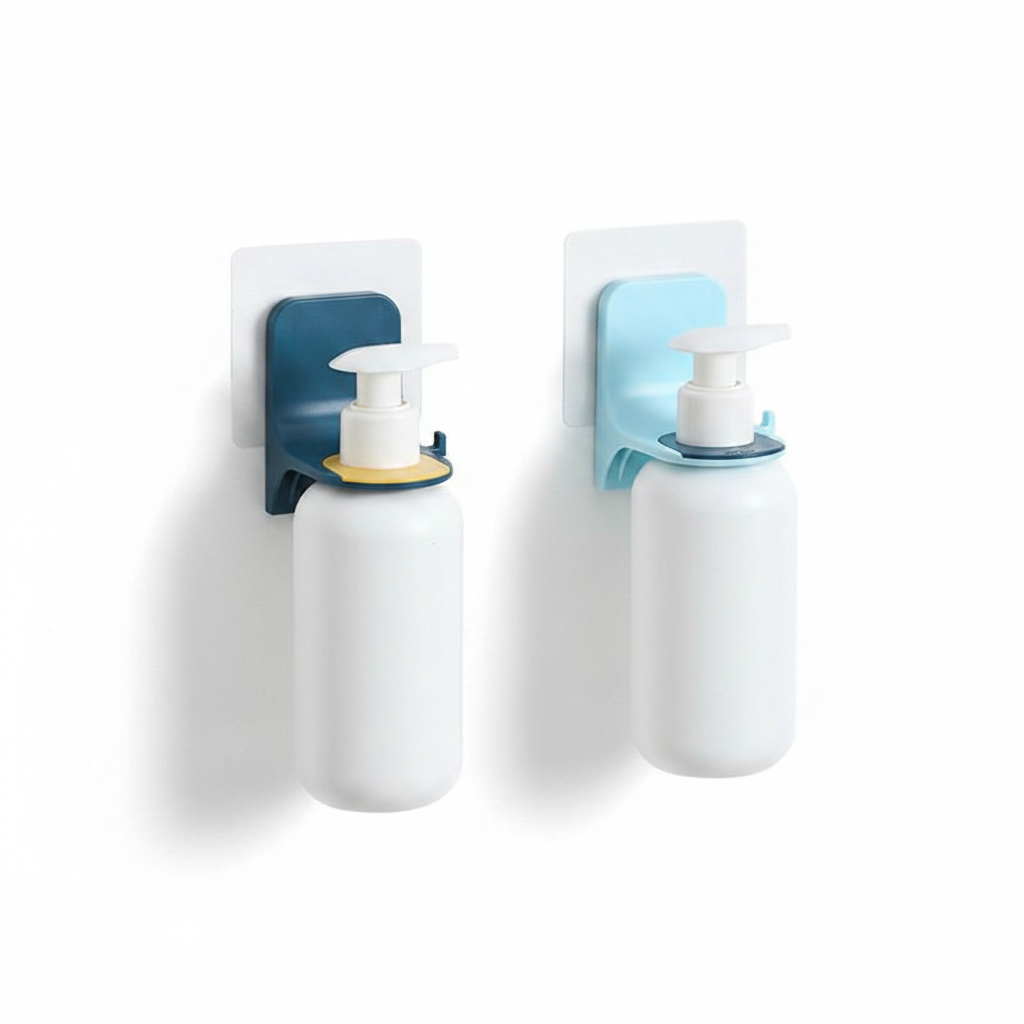 Mounted Shampoo Bottle Shelf Cover