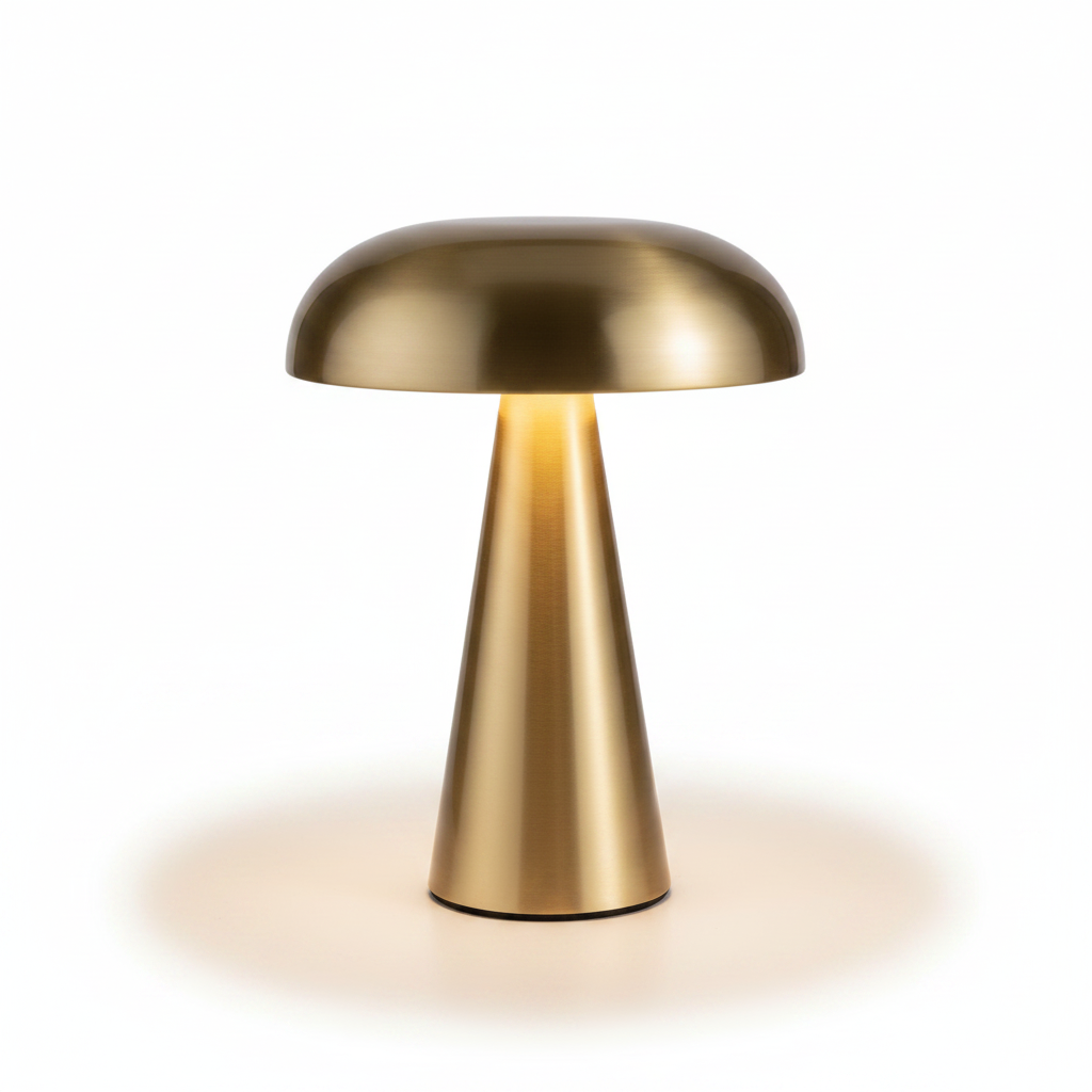 Rechargeable Touch Mushroom Table Lamp