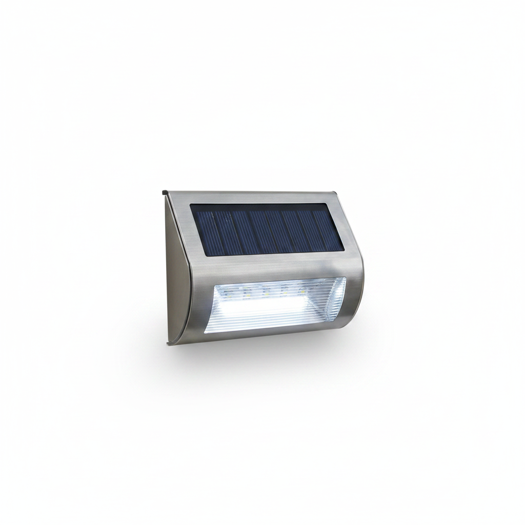 Solar Stainless Steel Wall Stair Light Cover