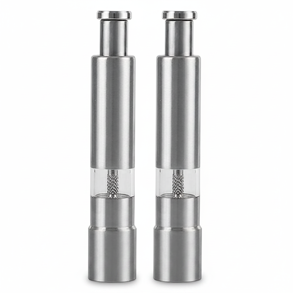 Stainless Steel Spice & Pepper Grinder Cover